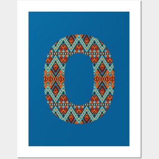 Letter O- boho design Posters and Art